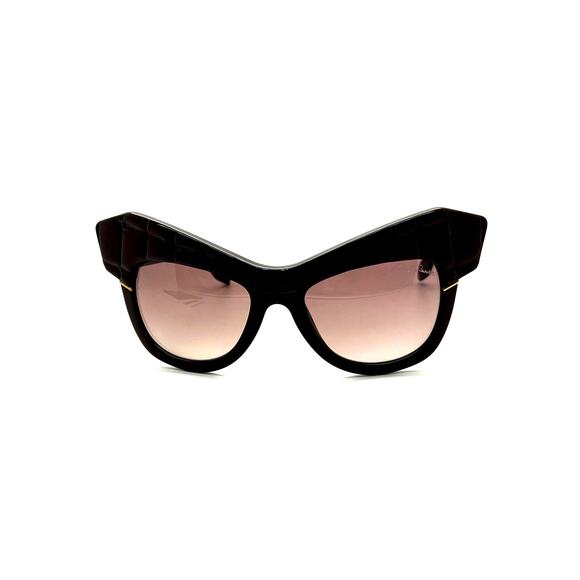 Roberto Cavalli Women's Brown "Wild Diva" Cat Eye Special Edition Sunglasses - Picture 3 of 12